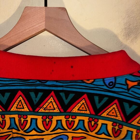 VNTG DIMITRIS In the House 80s quarter zip 2 - Picture 5 of 6